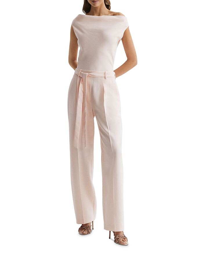 

Кленовый комбинезон с открытыми плечами REISS