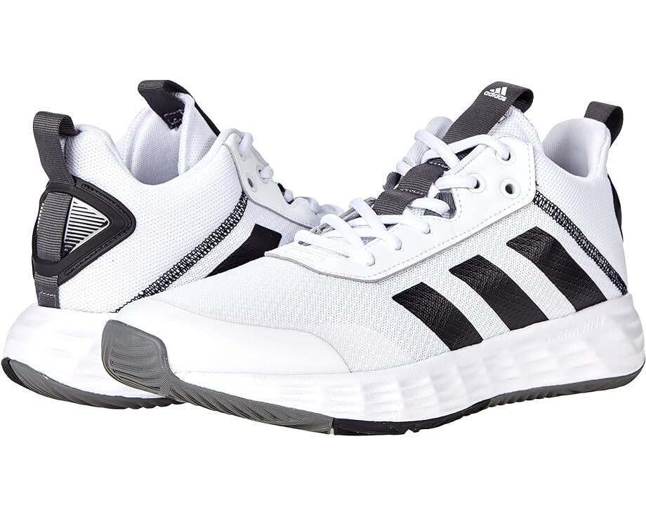 

Кроссовки Adidas Own The Game 2.0 Basketball Shoes, цвет White/Black/Grey