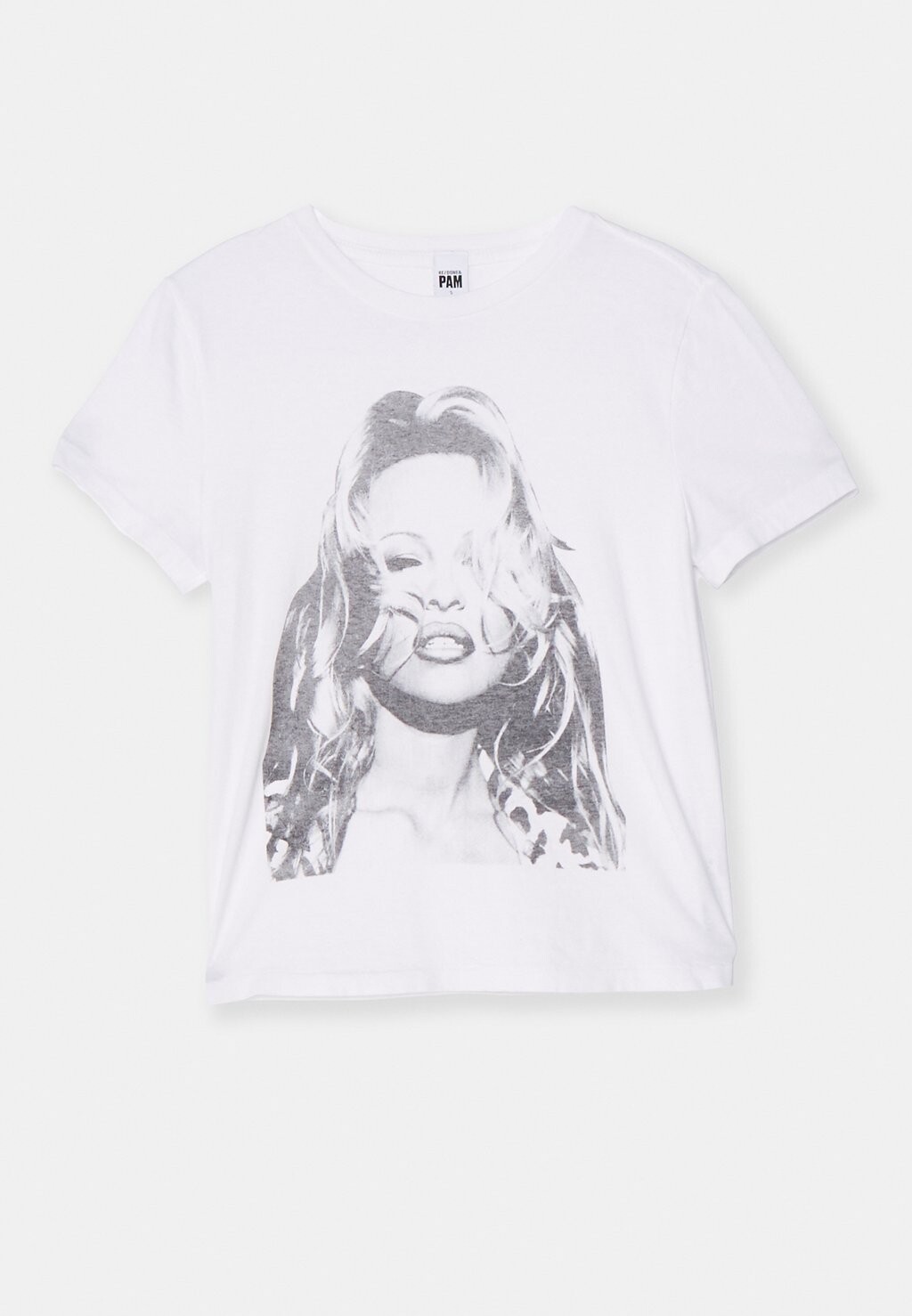 

Футболка с принтом Classic Tee Pam RE/DONE, белый