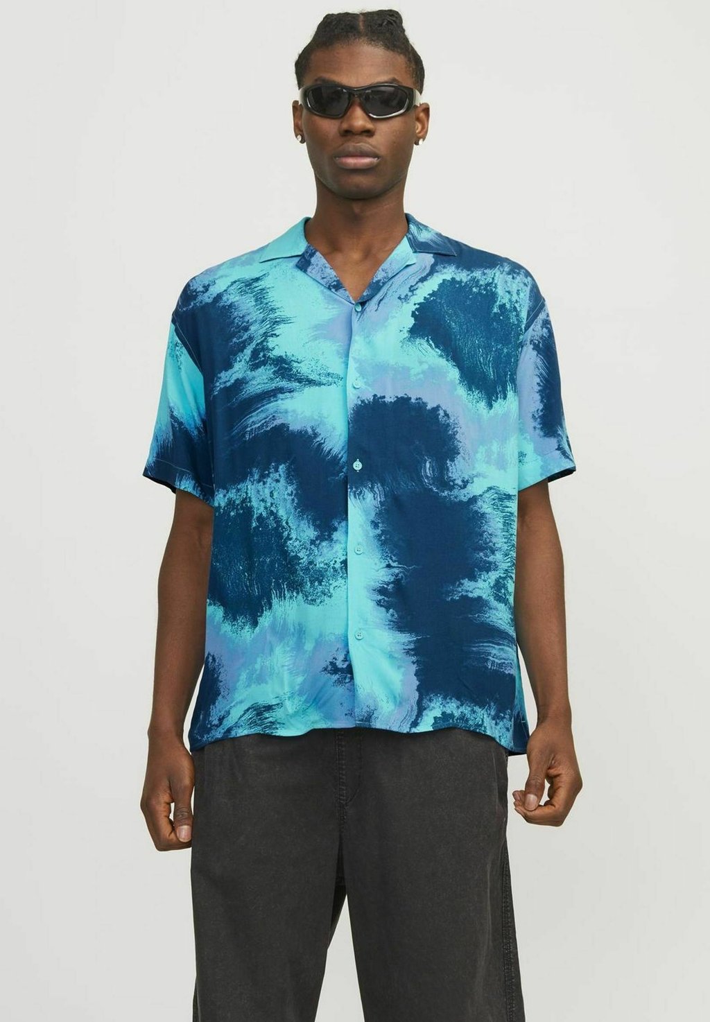 Рубашка JCOJEFF RESORT Jack & Jones, цвет pacific coast
