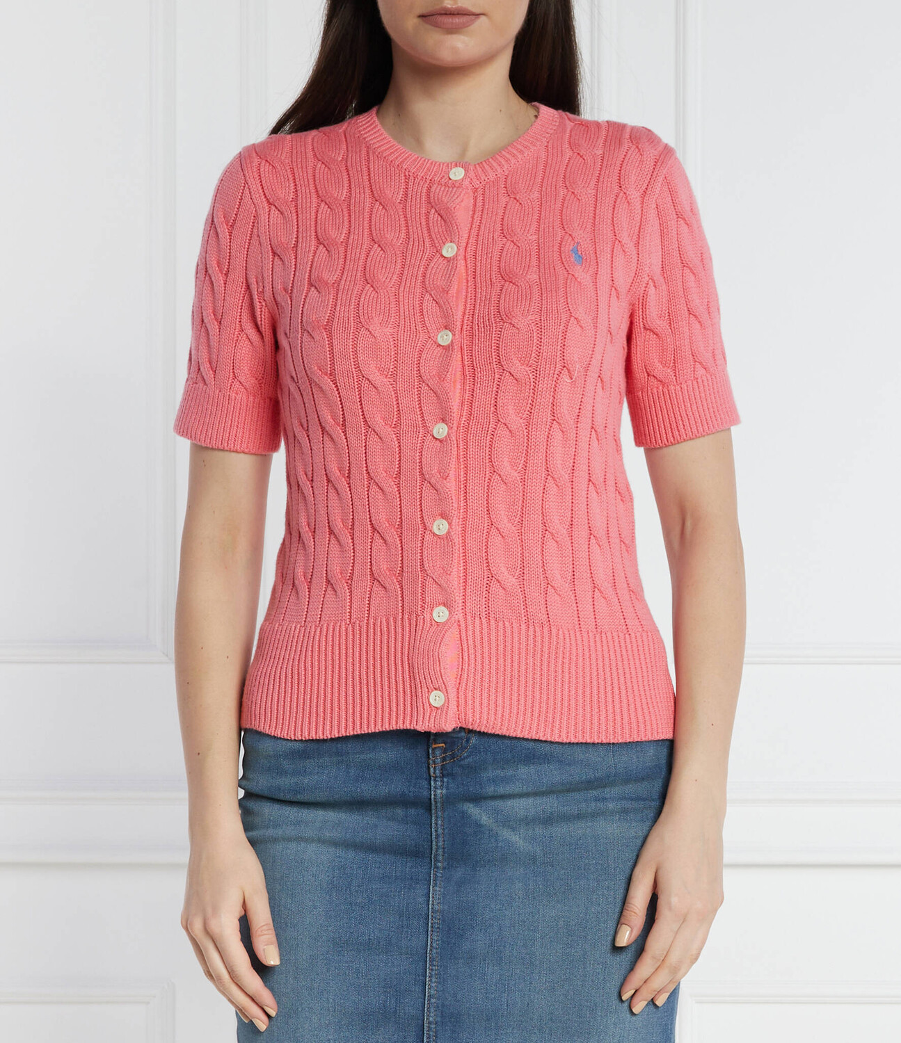 

Свитер POLO RALPH LAUREN Slim Fit, роза