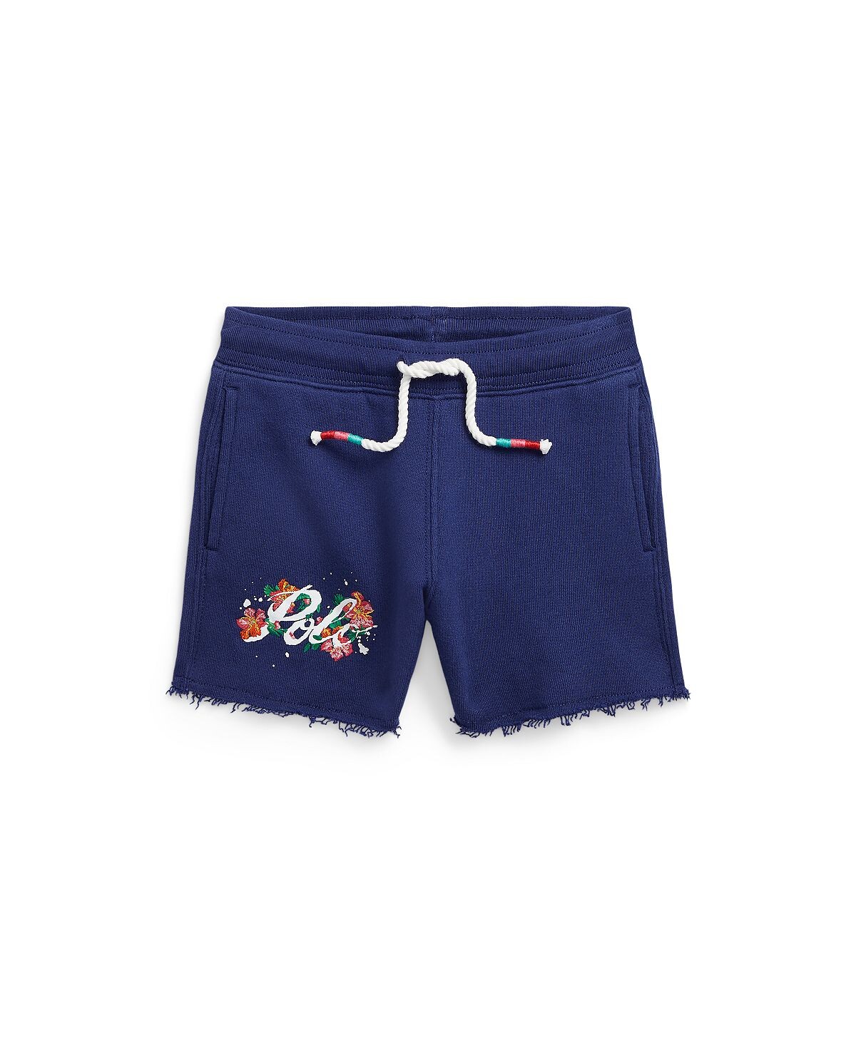 

Махровые шорты с логотипом для малышей и маленьких девочек Polo Ralph Lauren