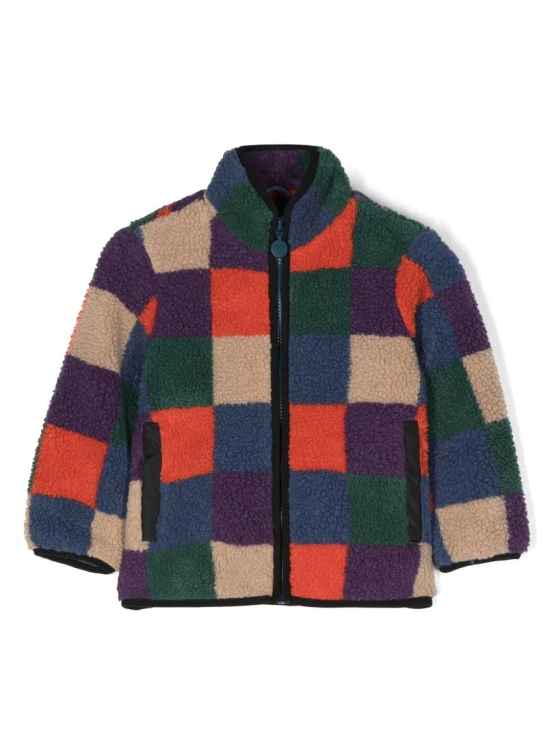

Stella McCartney Kids куртка в клетку, синий