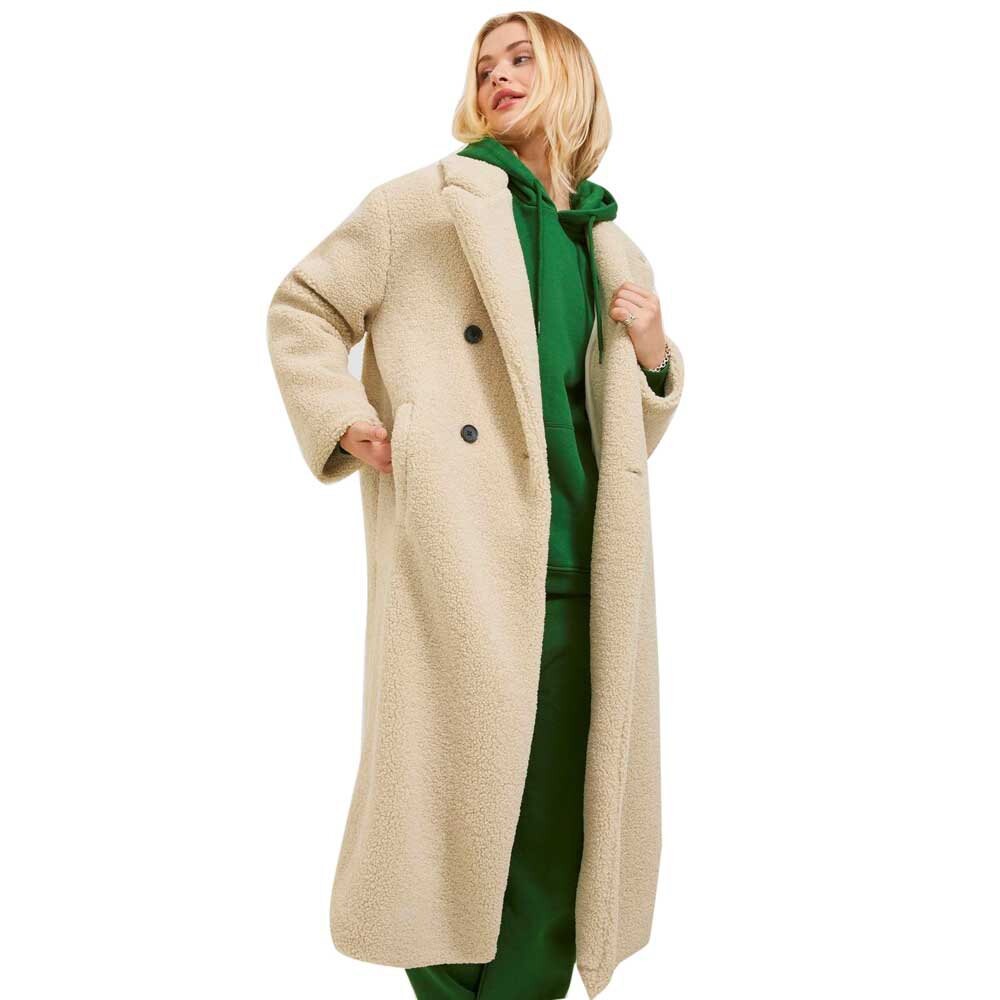 

Пальто Jack & Jones Emmy Faux Fur JJXX, бежевый