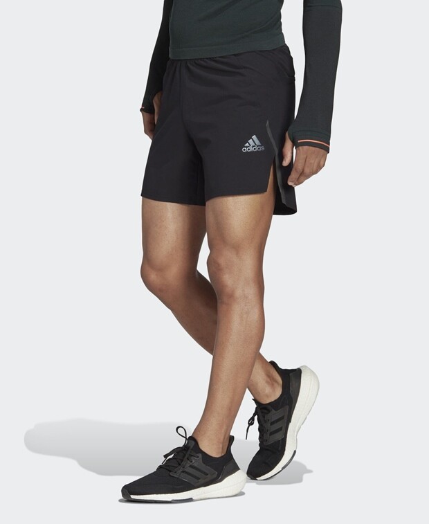 

Шорты для бега adidas Performance, черный