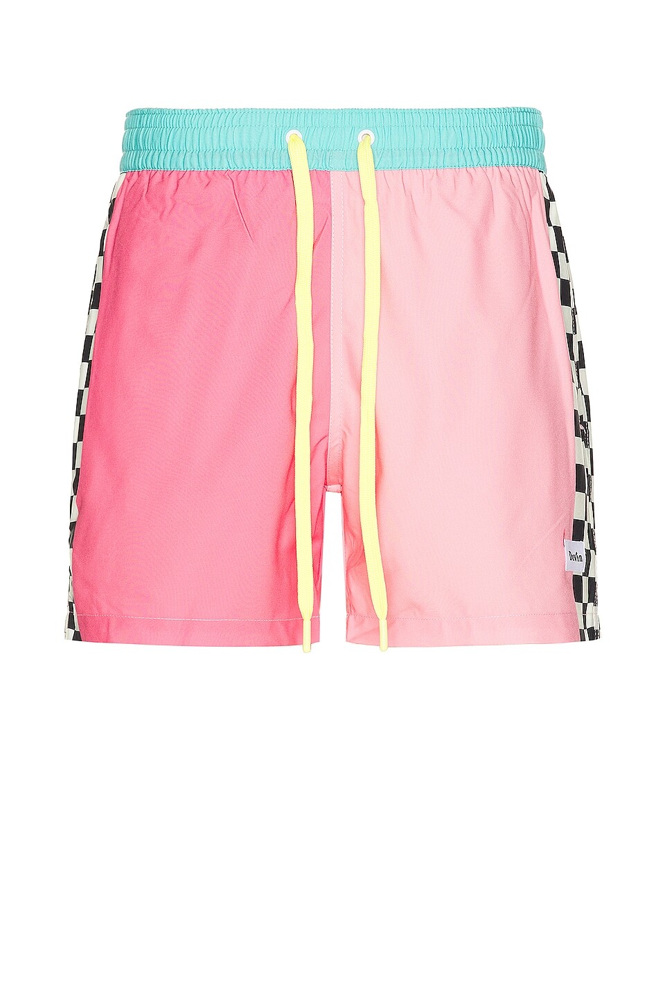 

Шорты Duvin Design Beachside Checker Swim Short, розовый