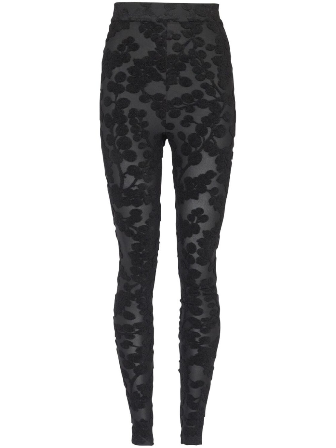 

Balmain легинсы с тиснением, черный