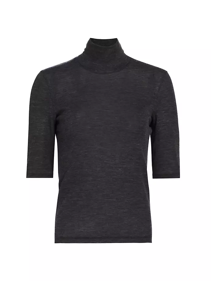 Водолазка из мериносовой шерсти Vince, цвет charcoal