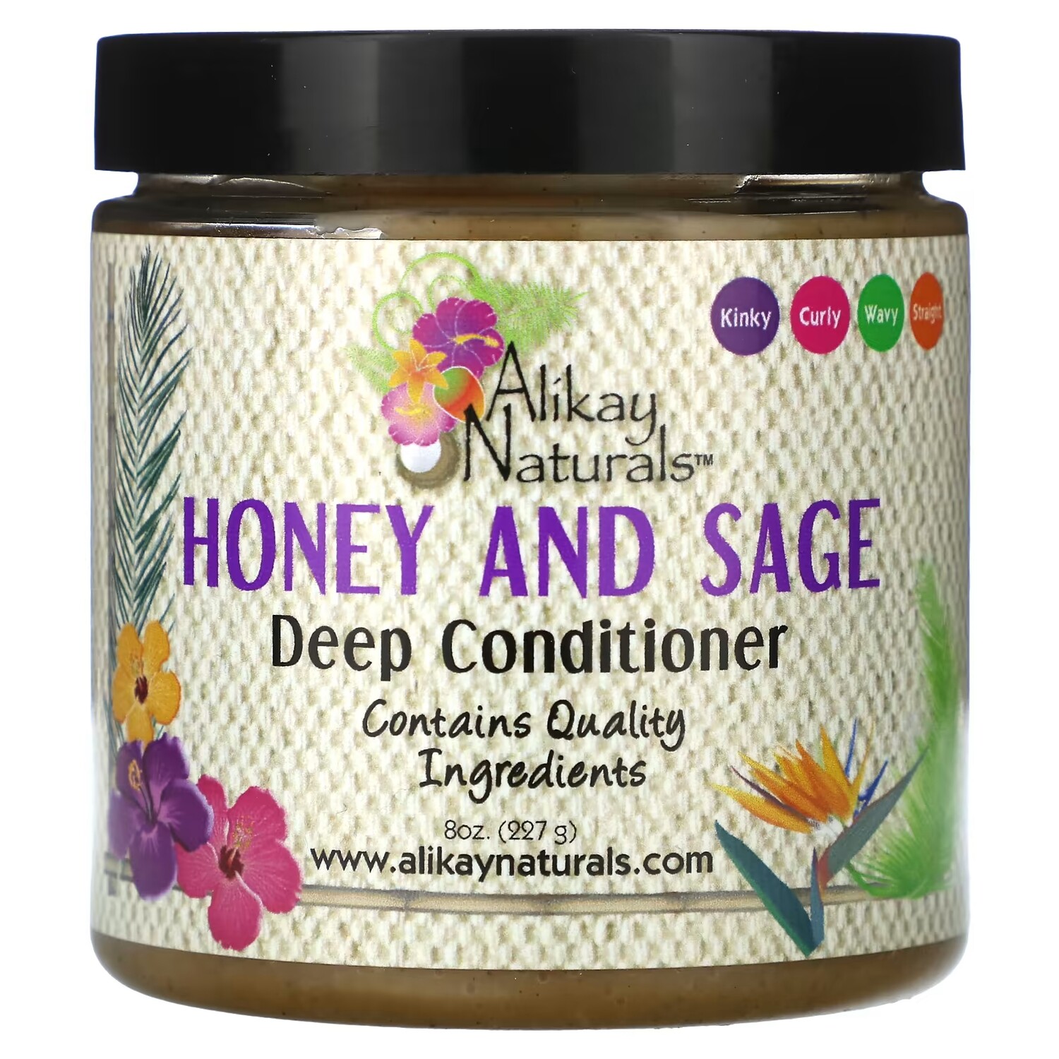 

Кондиционер глубокого действия Alikay Naturals с медом и шалфеем