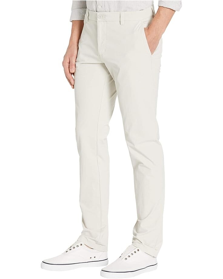

Брюки Vineyard Vines Performance Slim On-The-Go Pants, цвет Stone