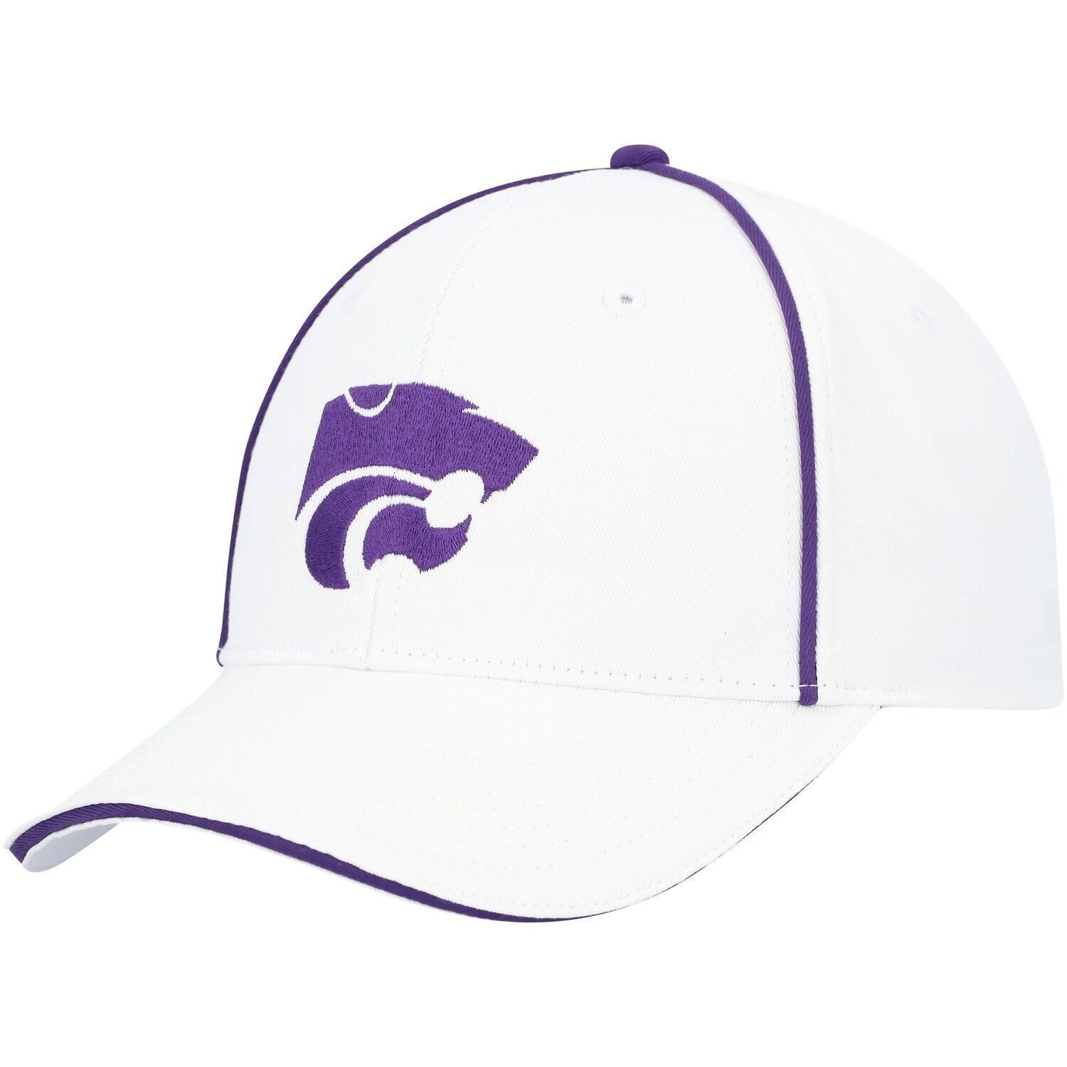 

Мужская кепка Colosseum White Kansas State Wildcats Take Your Time Snapback