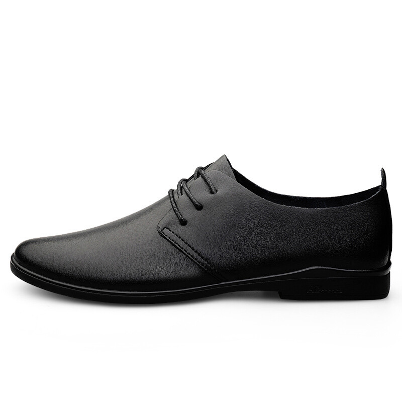 

Туфли мужские Men"s Casual Men Low-Top Bole, цвет Black punched