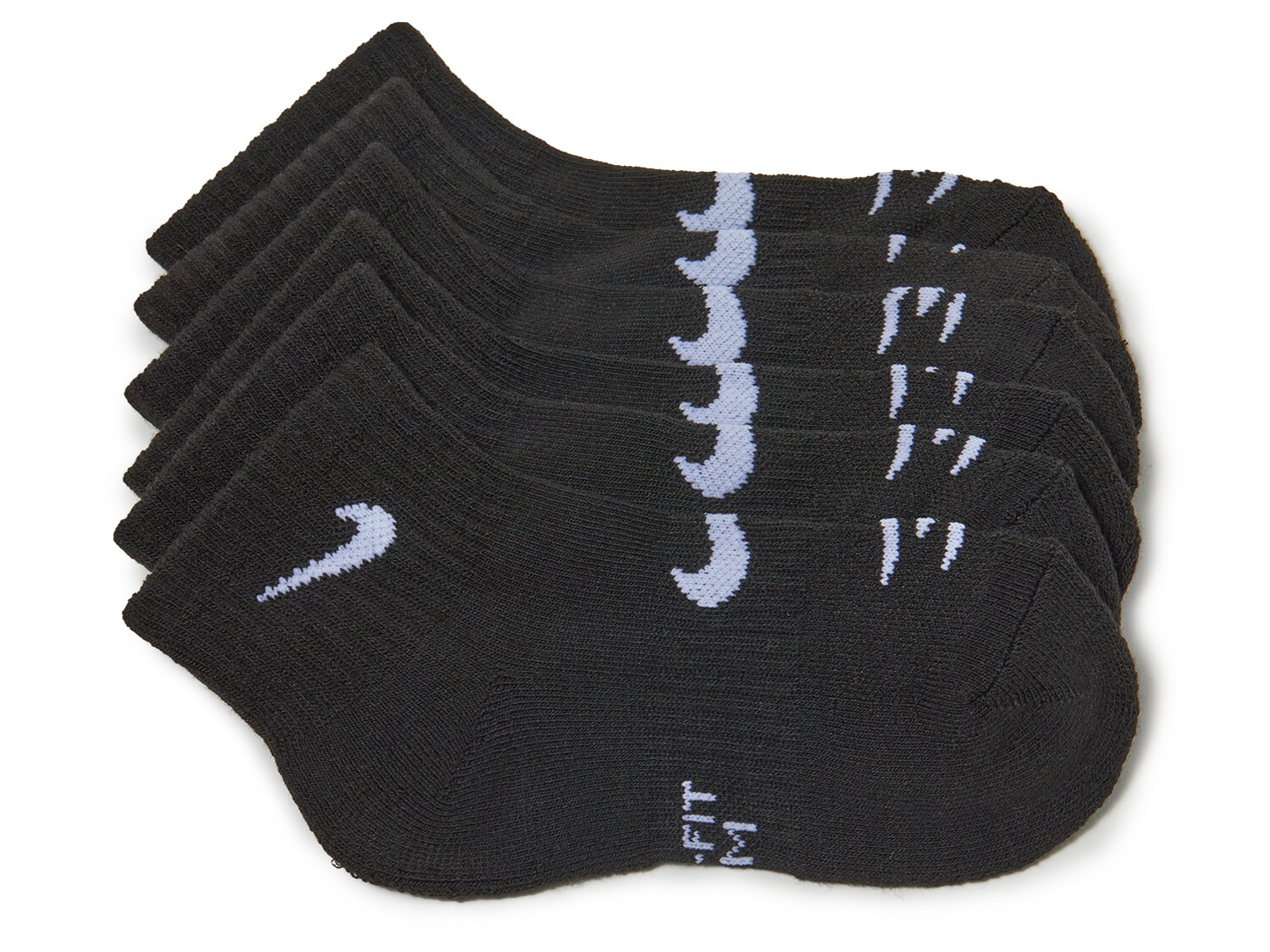 Носки Nike x Russell Wilson до щиколотки 6 шт, черный