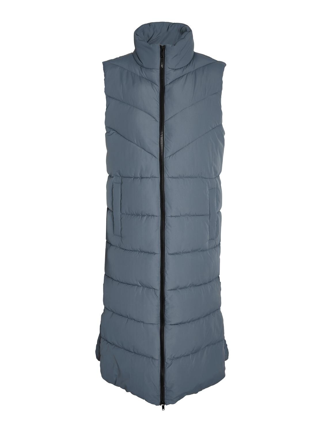 

Утепленный жилет Noisy may Lange Stepp Jacke Wadenlang NMDALCON, синий