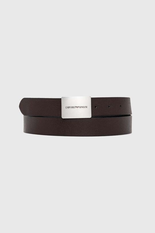 

Кожаный ремень Emporio Armani, черный