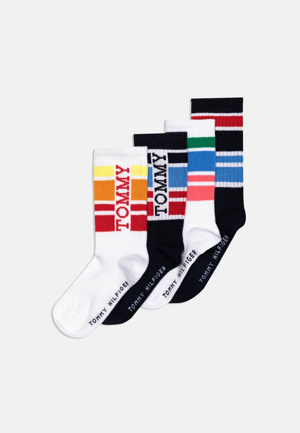 

Носки KIDS SPORT STRIPE UNISEX, 4 комплекта Tommy Hilfiger, цвет olympic blue