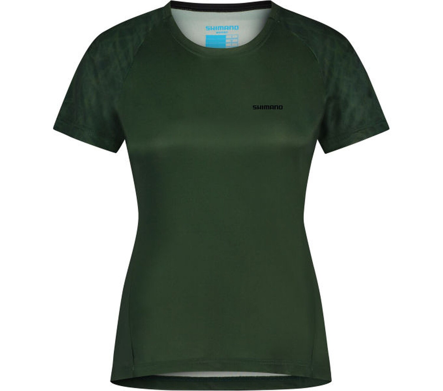 

Спортивная футболка SHIMANO Short Sleeves Jersey Woman's SENTIERO, зеленый