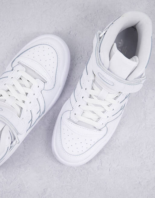 

Белые кроссовки adidas Originals Forum Mid