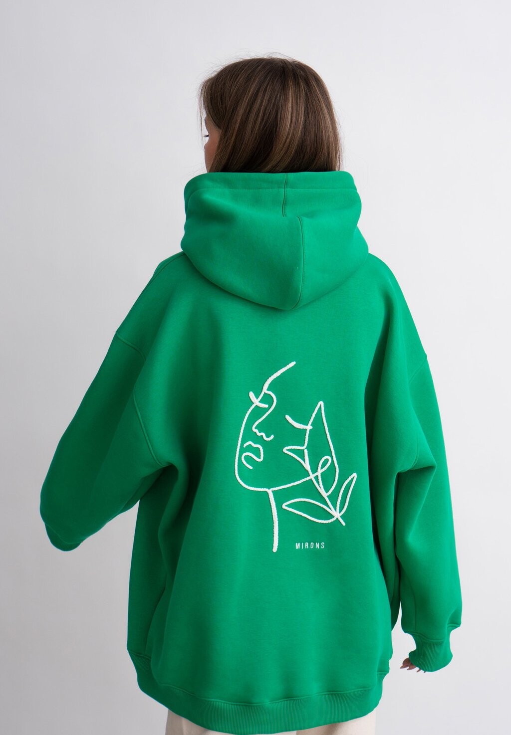 

Толстовка HOODIE BLUE Mirons, цвет green