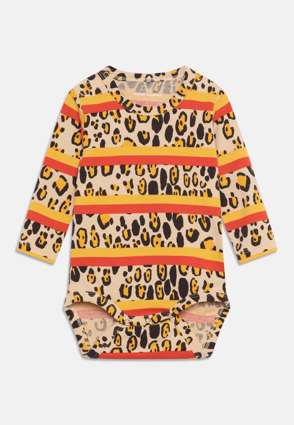 

Боди LEOPARD STRIPE UNISEX Mini Rodini, цвет multi-coloured