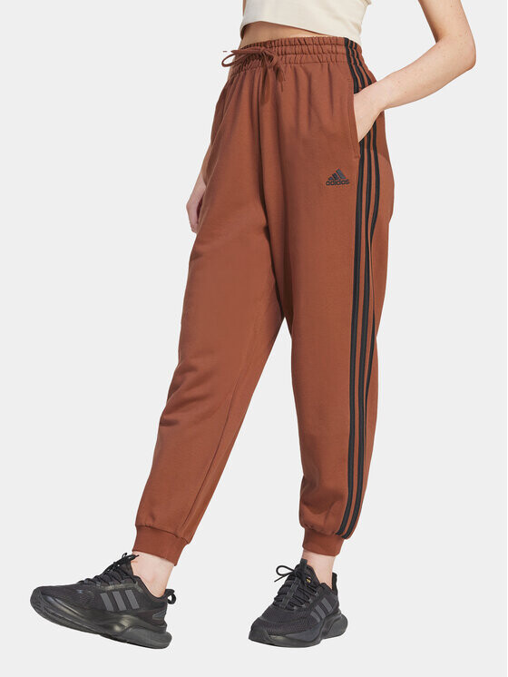 

Спортивные брюки свободного кроя Adidas, коричневый