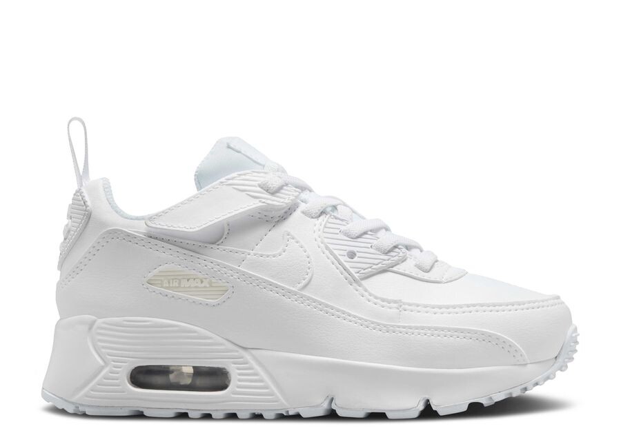 

Кроссовки Nike Air Max 90 EasyOn PS, белый/металлик/серебряный
