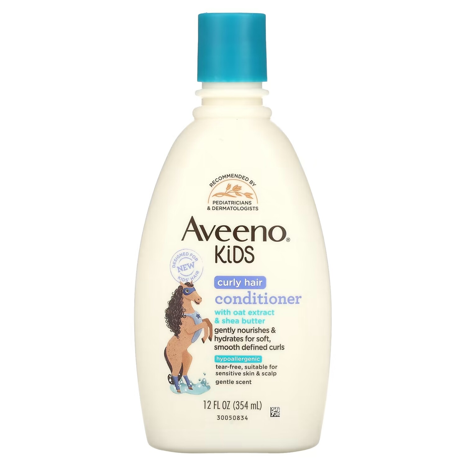 

Кондиционер для вьющихся волос Aveeno Kids с экстрактом овса и маслом ши, 354 мл