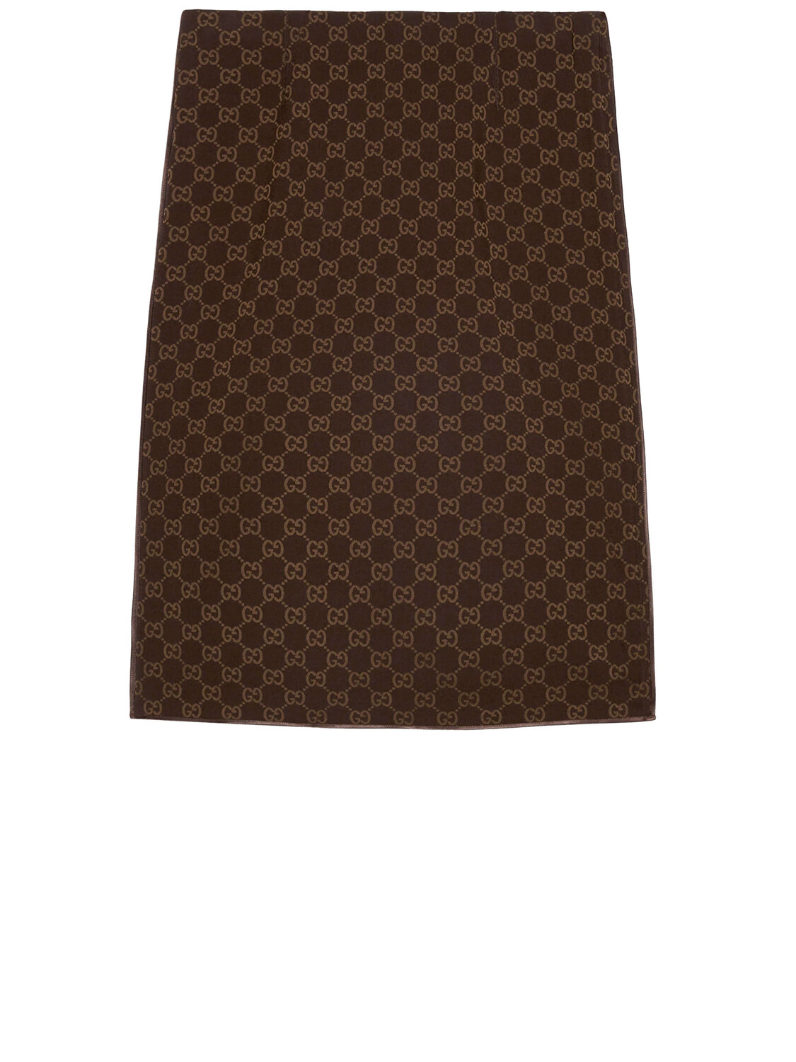 

Юбка Gucci GG viscose, коричневый