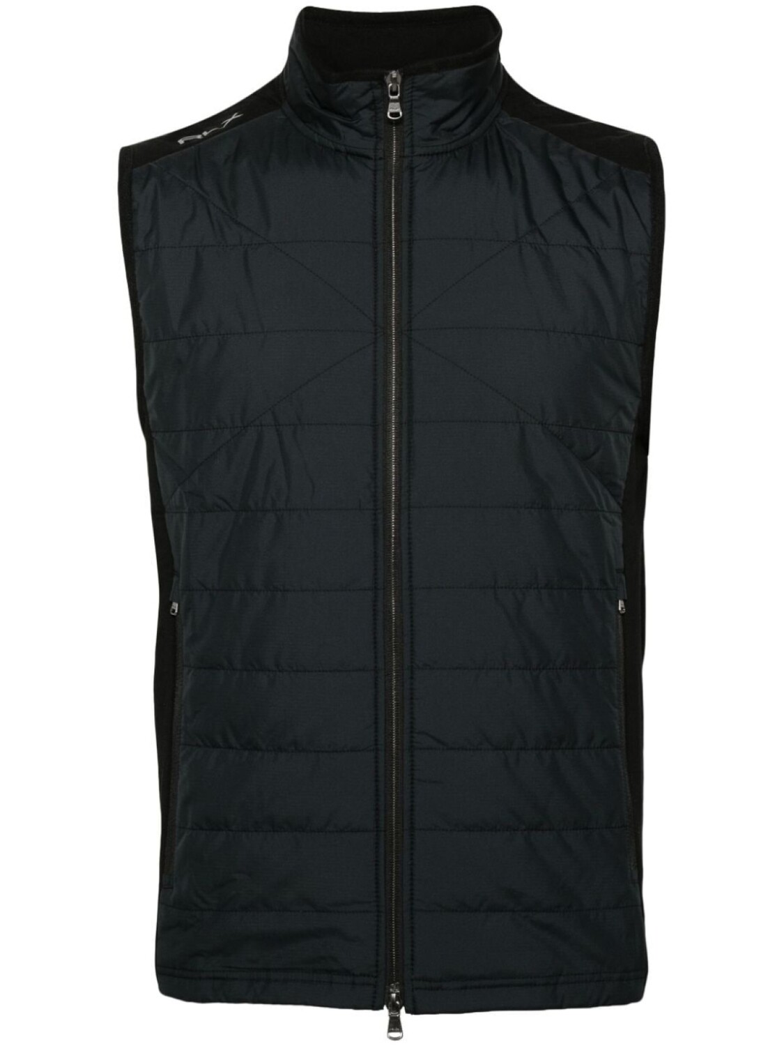 

RLX Ralph Lauren стеганый жилет с логотипом, черный