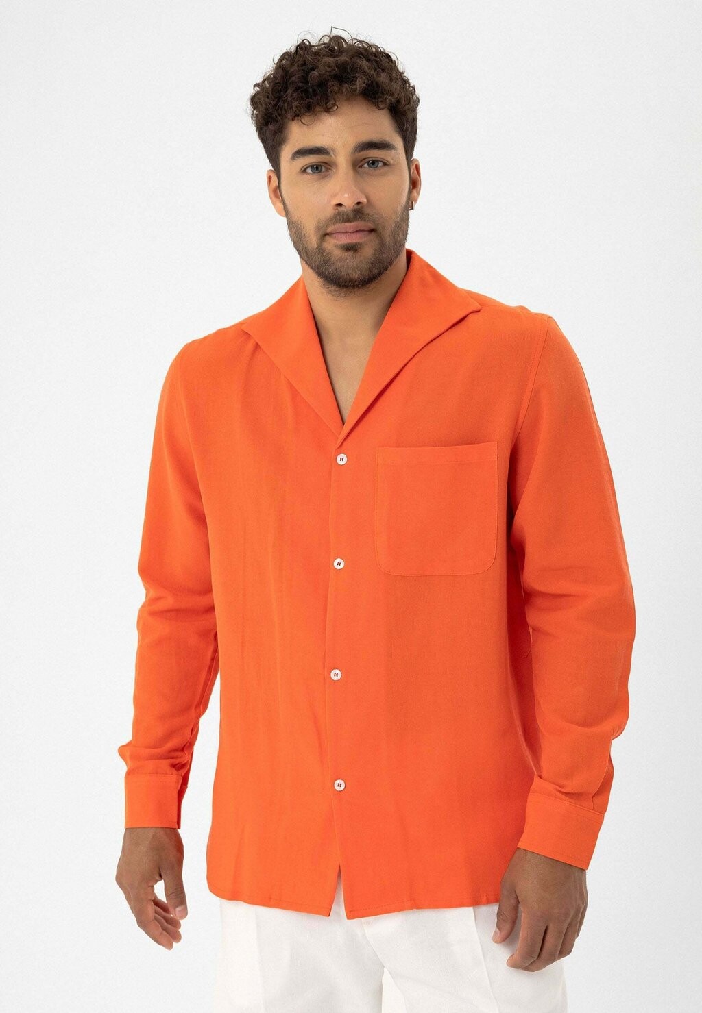 

Рубашка LONG SLEEVE COLLAR DETAILED dandalo, цвет coral