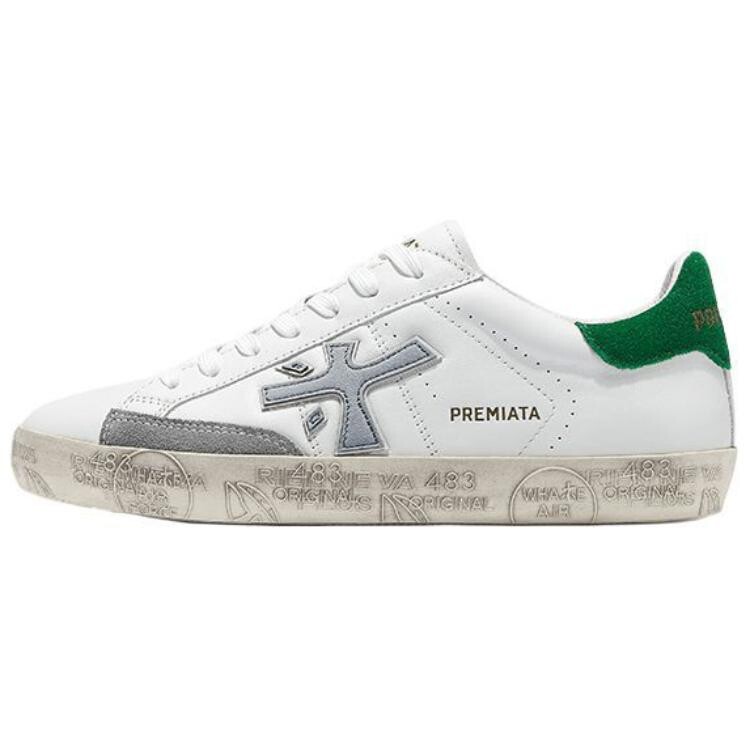 

Кроссовки Premiata Skateboarding Shoes Men Low-top, золотой