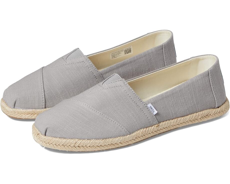 Лоферы TOMS Alpargata Rope, цвет Drizzle Grey