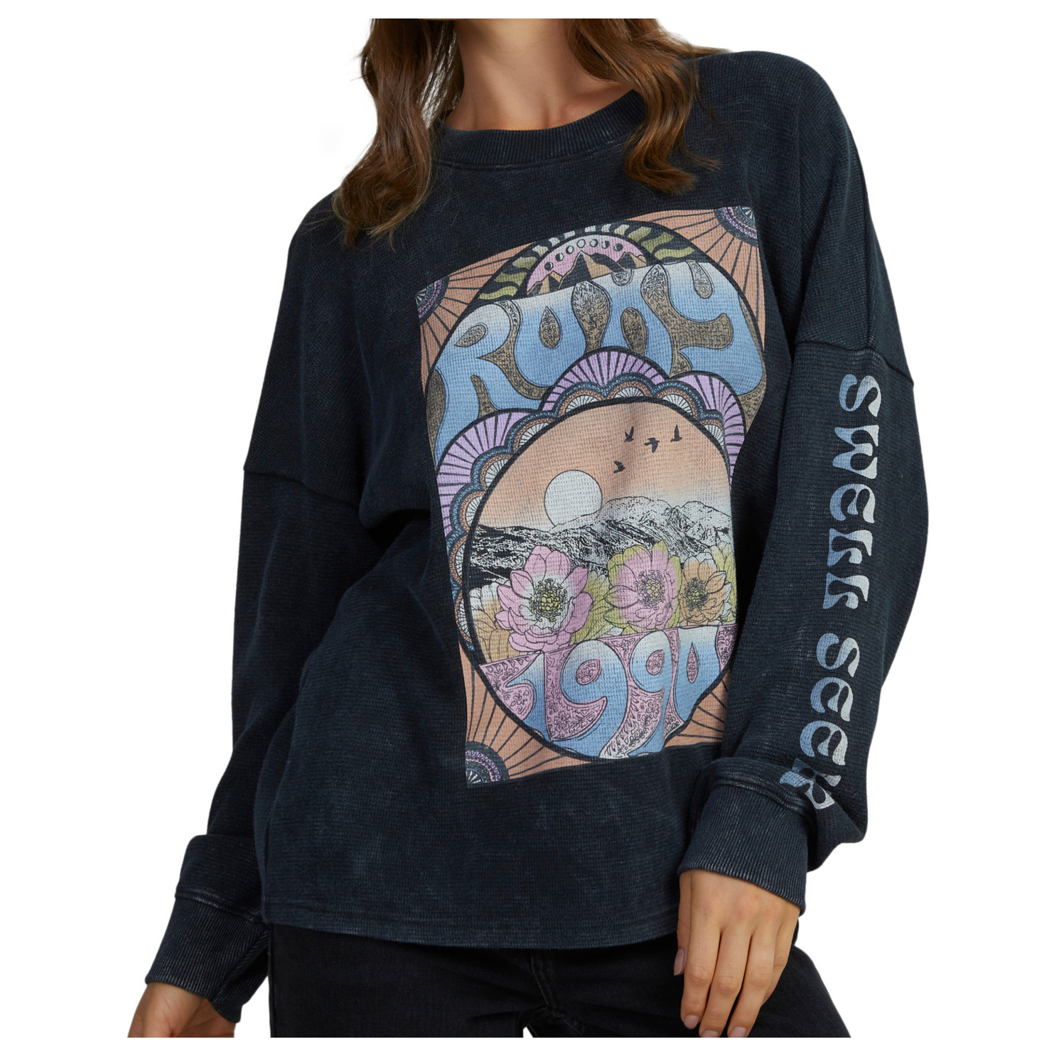 

Пуловер Roxy Women's Eastside Midweight L/S, цвет Anthracite