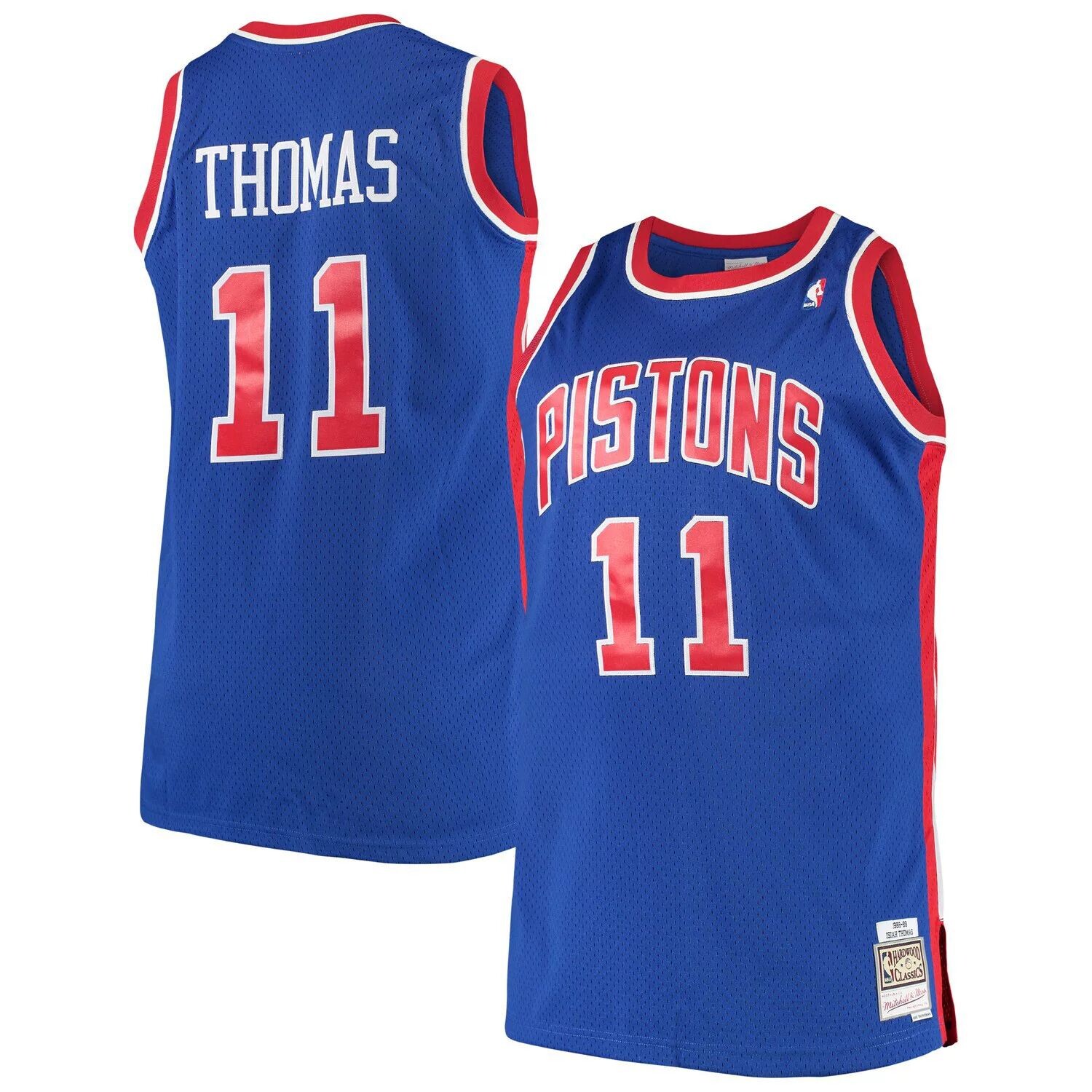 

Мужской трикотаж Mitchell & Ness Isaiah Thomas Royal Detroit Pistons Big & Tall Hardwood Classics