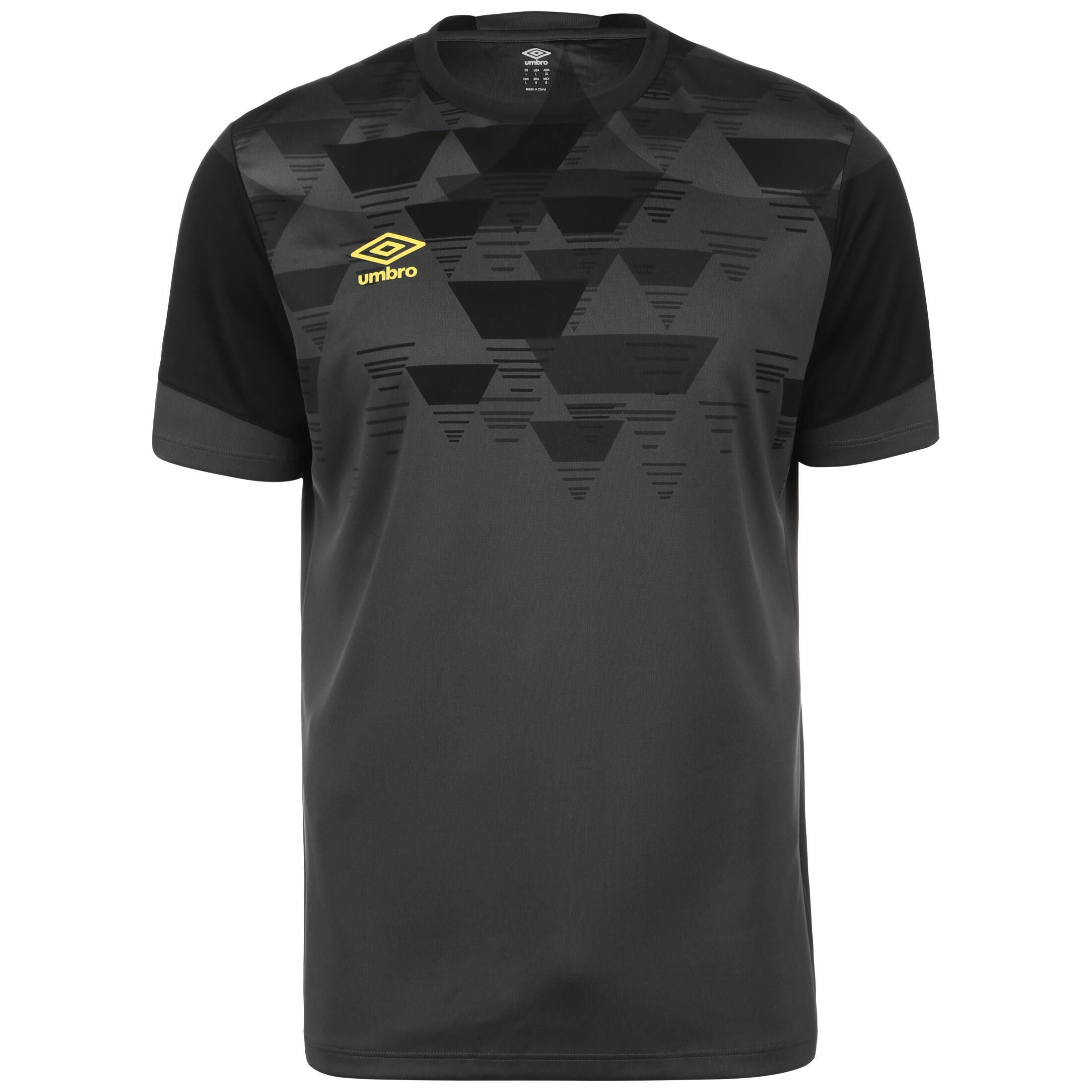 Рубашка Umbro Fußballtrikot Vier, серый черный