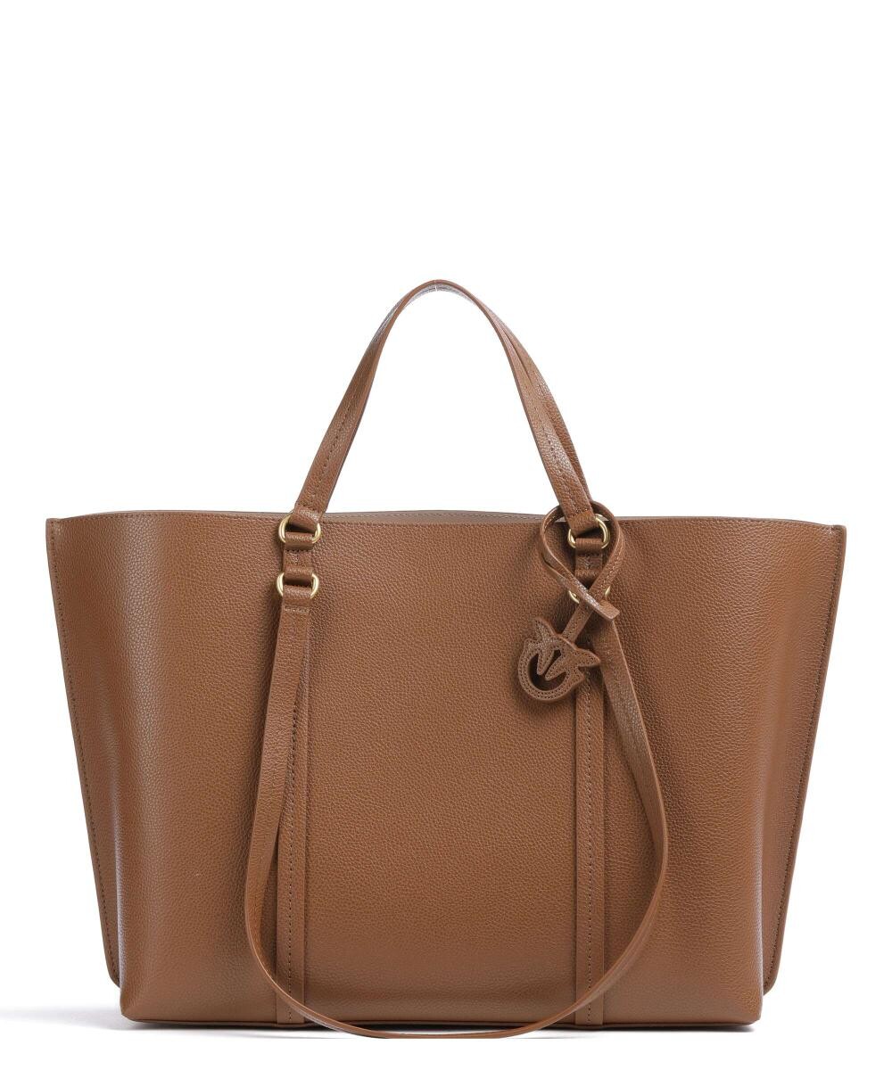 

Шоппер Carrie из зерненой кожи Pinko, коричневый
