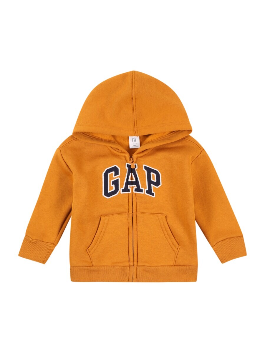 

Худи GAP Zip-Up Hoodie, оранжевый