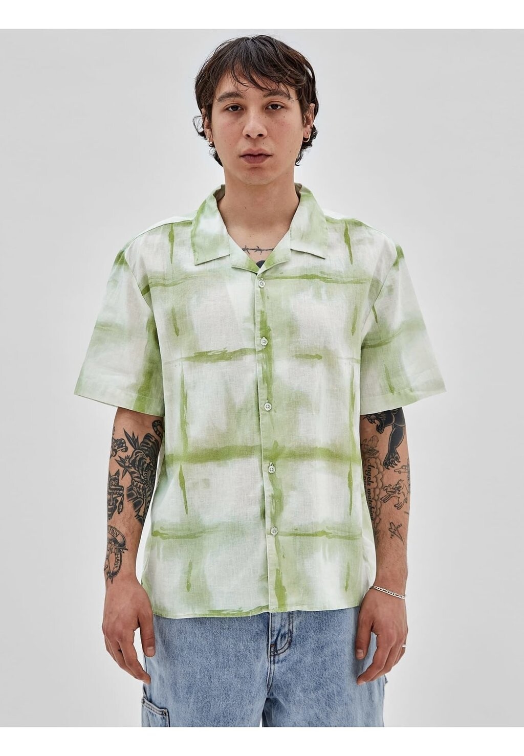 

Рубашка Guess, зеленый