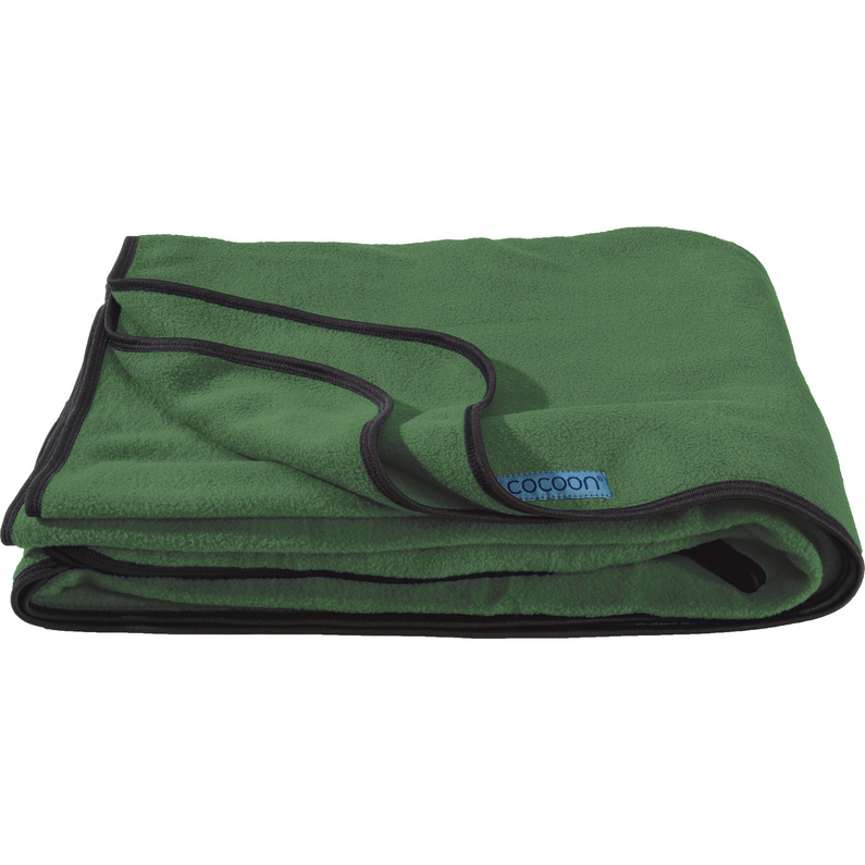Флисовое одеяло Cocoon, зеленый персиковое искусственное одеяло дешевое милое круглое покрывало мягкое флисовое одеяло для автомобиля