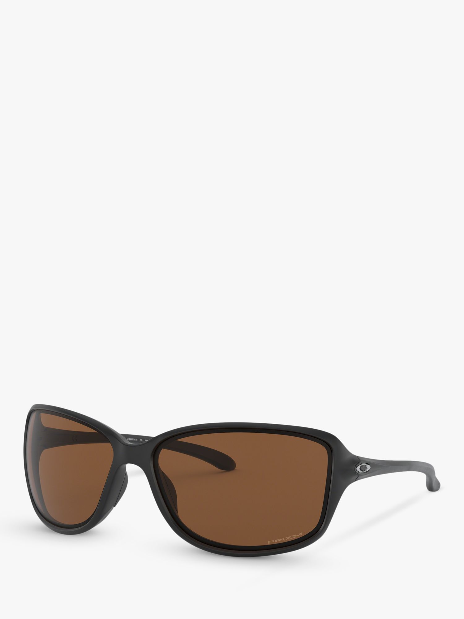 Женские поляризационные прямоугольные солнцезащитные очки Oakley OO9301 Cohort Prizm, матовый черный/коричневый поляризационные солнцезащитные очки oo9301 61 cohort oakley