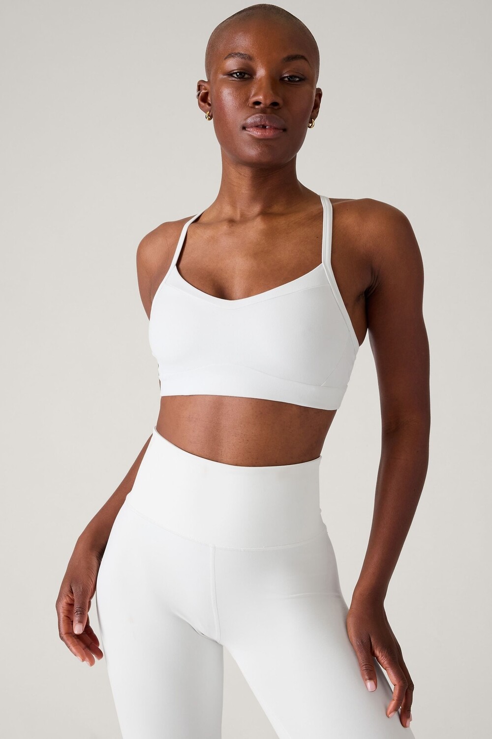 

Спортивный бюстгальтер Vital с чашками A Athleta, белый
