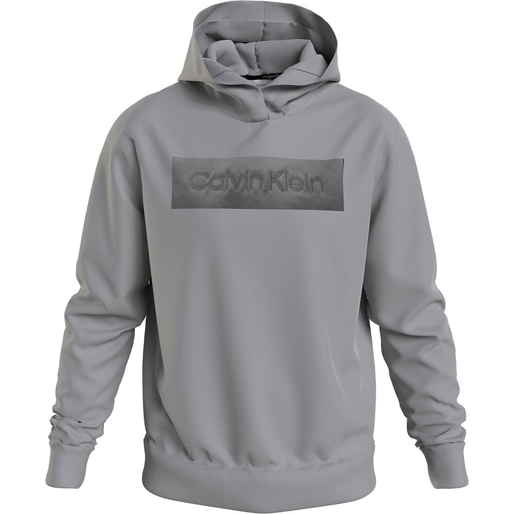 Худи Calvin Klein Embroidered Comfort, серый