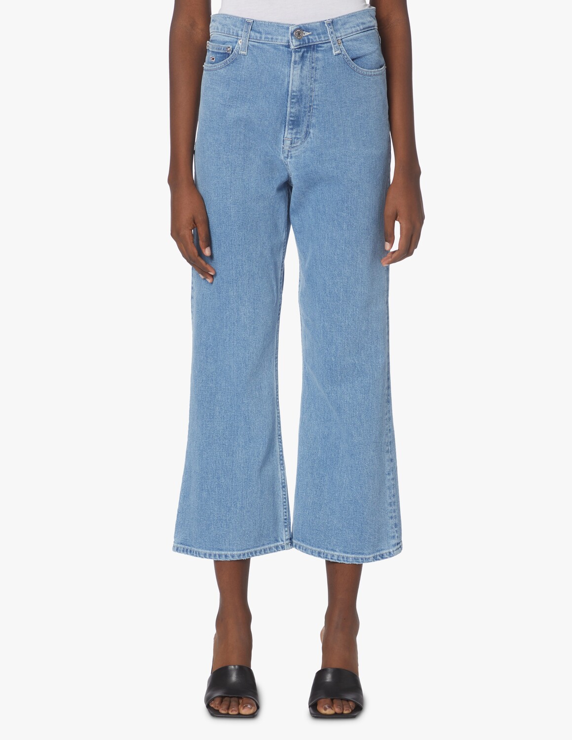 

Джинсы-клеш Harper с высокой посадкой Tommy Jeans, цвет Chiaro