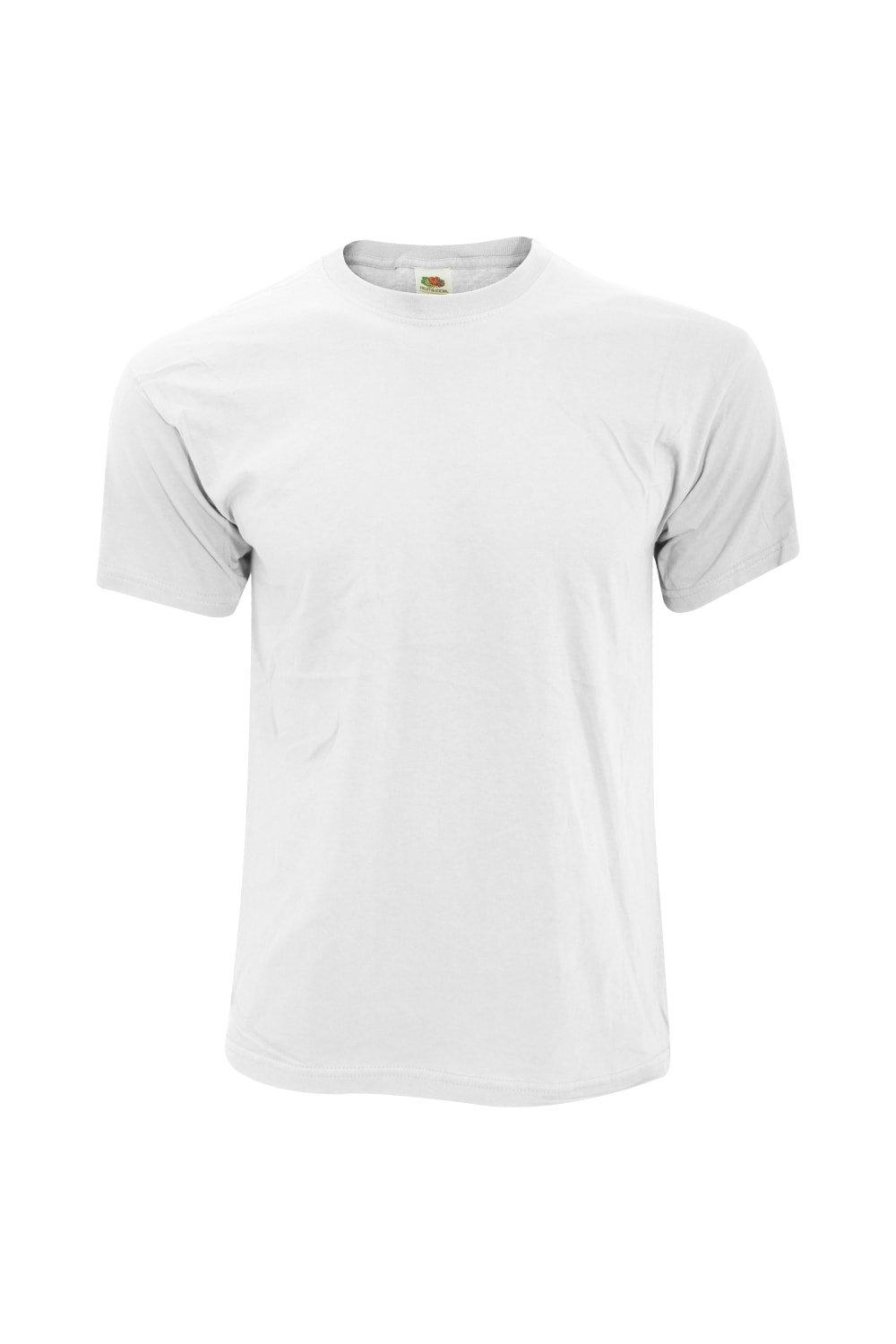 Оригинальная полноразмерная футболка Screen Stars с короткими рукавами Fruit of the Loom, белый