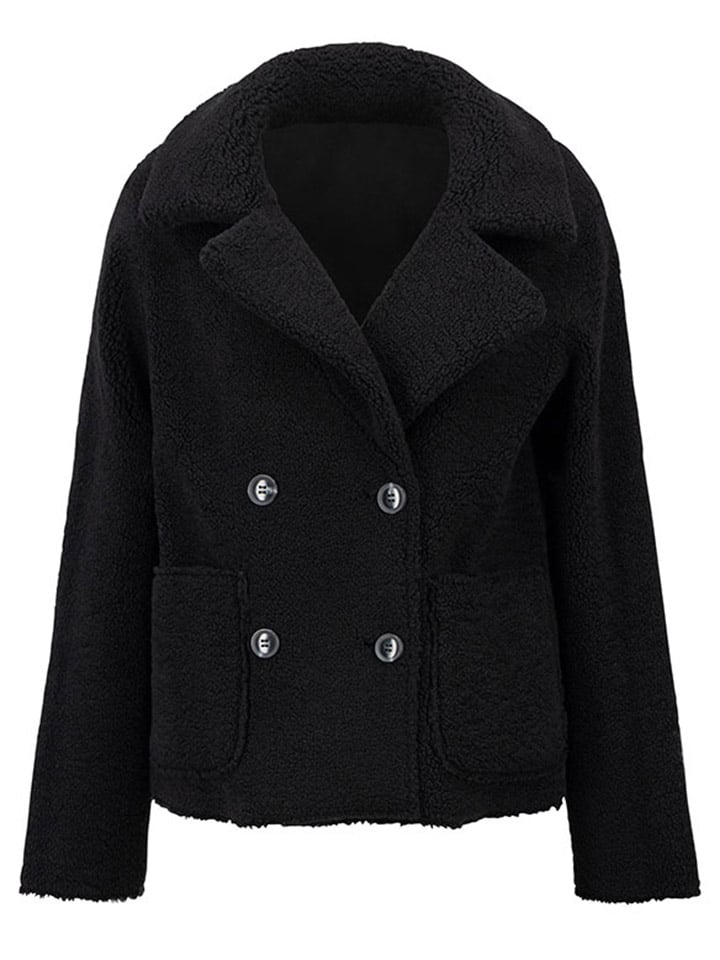 

Куртка FYNCH HATTON Teddyjacke, черный