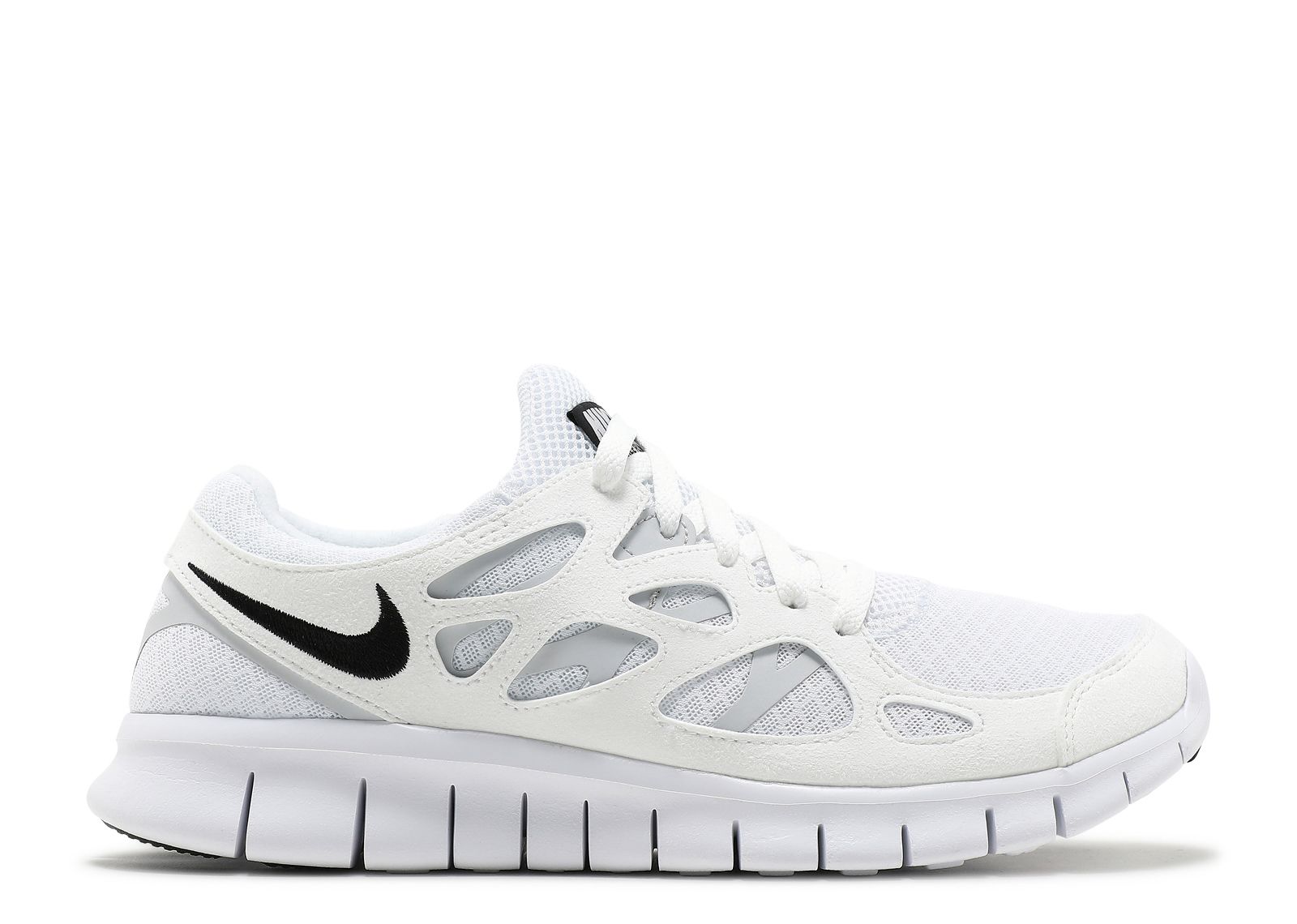 Кроссовки Nike Free Run 2 'White Black', белый кроссовки nike sportswear free run 2 black white dark grey