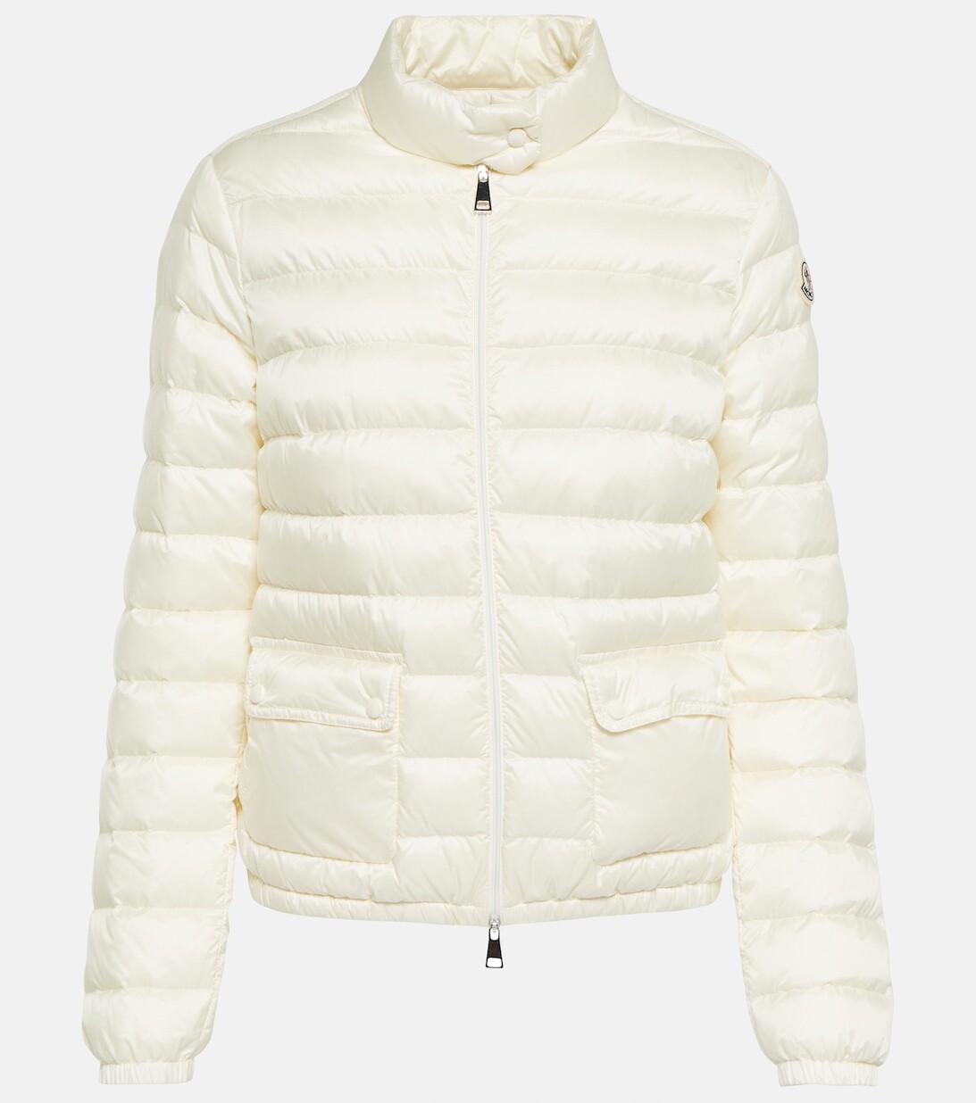 

Стеганый пуховик Lans MONCLER, белый
