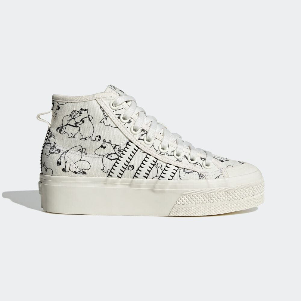 

Кроссовки ADIDAS NIZZA × MOOMIN PLATFORM MID