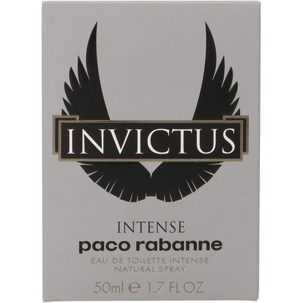 Invictus Intense by Paco Rabanne Eau de Toilette For Men 50ml paco rabanne invictus for men eau de toilette 100ml