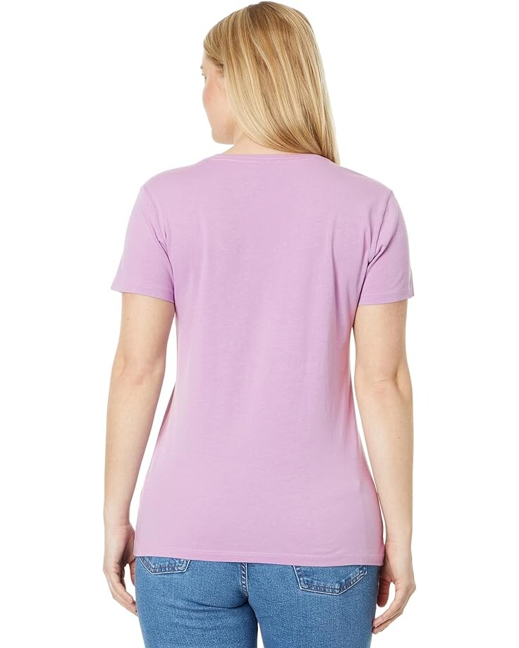 

Футболка Life is Good Take It Easy Rainbow Waves Short Sleeve Crusher-Lite Tee, цвет Violet Purple